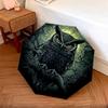 Owl  Pattern, Automatic Folding Umbrella, Portable and Foldable Design, 8 Ribs, a Christmas or Birthday Gift.