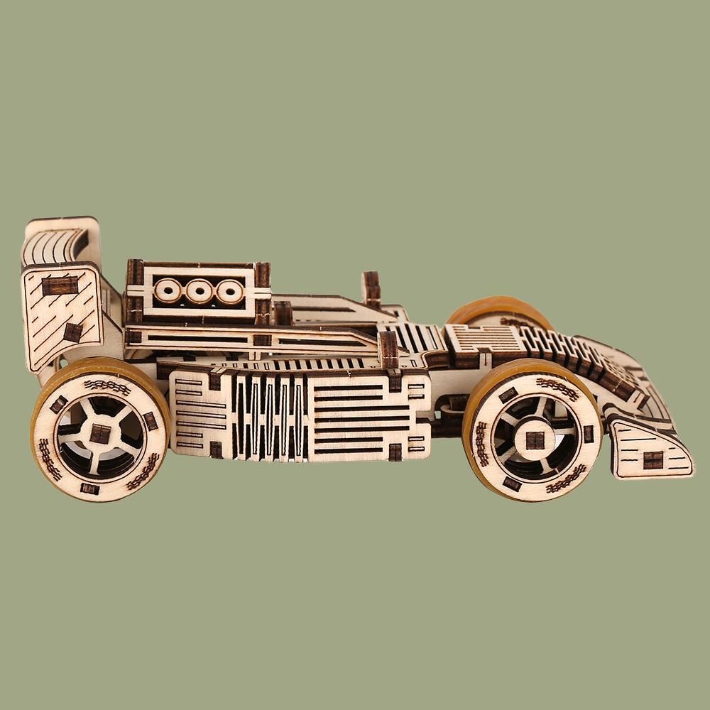 3D Puzzle DIY Wooden Classic Racing Model Adult Birthday Halloween Gift