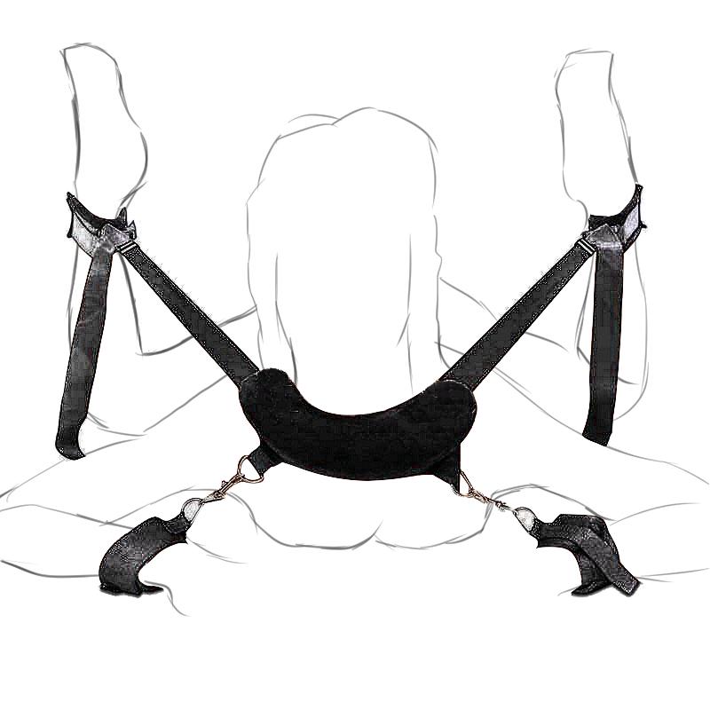 BDSM 4pcs Adult Sex Toys Games Handcuffs Bondage Gear Sex Toys For Women Couples Gags Blindfold Sexy Shop Exotic