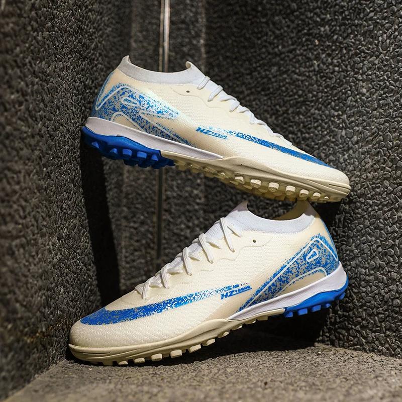 Nové Pánské Fotbalové Kopačky Ultralehké Fotbalové Kopačky Kolíky Dlouhé Hroty Zápas Prodyšné Sálovky Trénink Drop Shipping