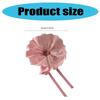 Elegant Lace Trim Drawstring Hair Ties For Women Soft And Stylish Scrunchies Great For Various Hair Types