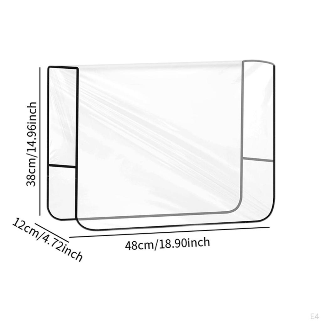 Chair Back Cover for Hairdressing Chairs Clear And Waterproof Office Salon