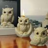 3D Eule Kerze Silikonform Wachskunst Herstellungswerkzeuge Haustiere Gips Harzformen Festival Partygeschenke Tiere Dekor DIY Geburtstag Bastelgeschenke