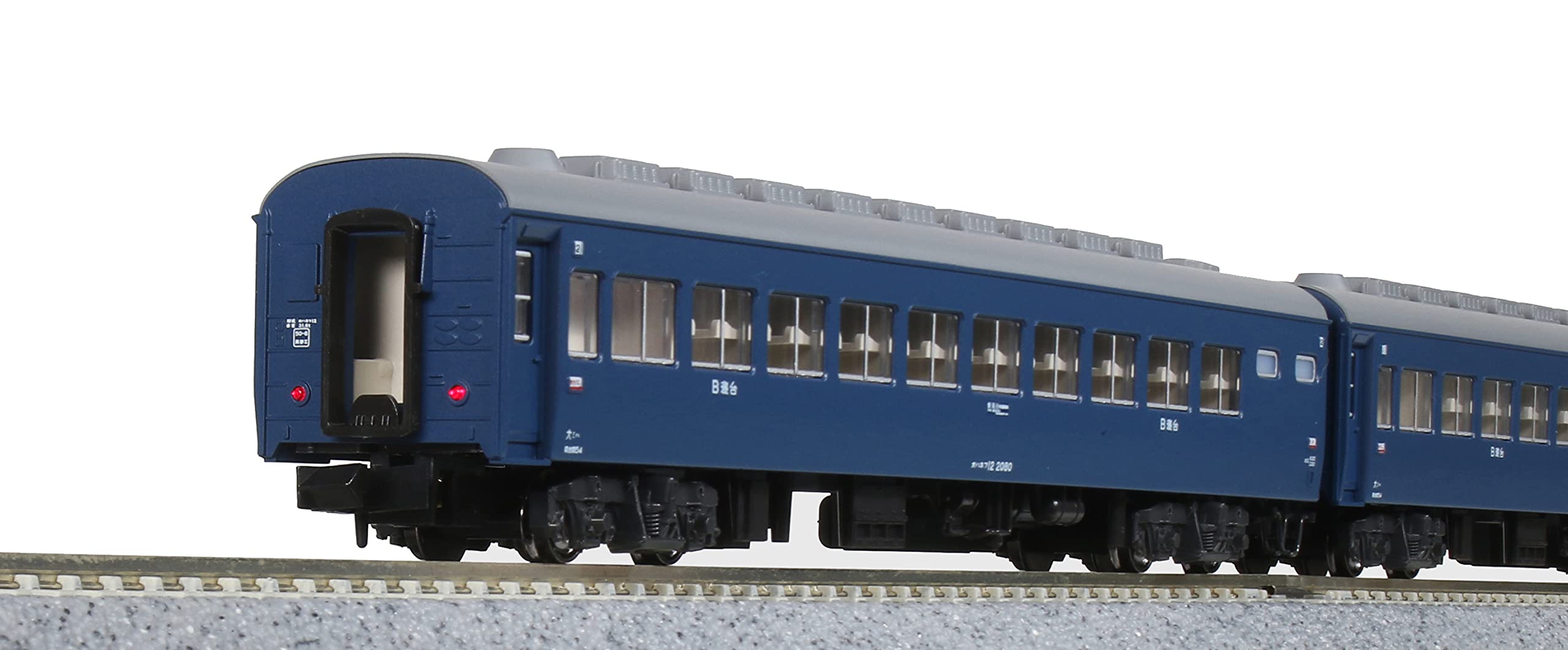 

KATO Набор пассажирских вагонов N gauge, ночной экспресс Китагуни, 8 вагонов, 10-1670, макет железной дороги, пассажирский вагон