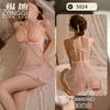 Sexy Underwear Sexy Hollow Pajamas Passion Steel Ring Breast Support Lace Perspective Uniform Temptation Free 5024