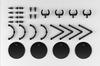 GOOD SMILE COMPANY THE Simple Stand mini x4 BLACK small and deformed Plastic base [For figures]