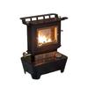 High-Transparency Retro Glass Tea Stove with Kerosene Lamp for Camping or Home