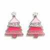 Christmas Earrings Christmas Tree Earrings Dangle Earrings Stud Earrings Pendant Earrings Acrylic Material Women Jewelry
