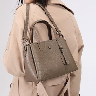 Taschen Damen Hochwertige Rindsleder-Umhängetaschen Neue Handtaschen Große Kapazität Damen Vielseitige Pendler-Umhängetaschen