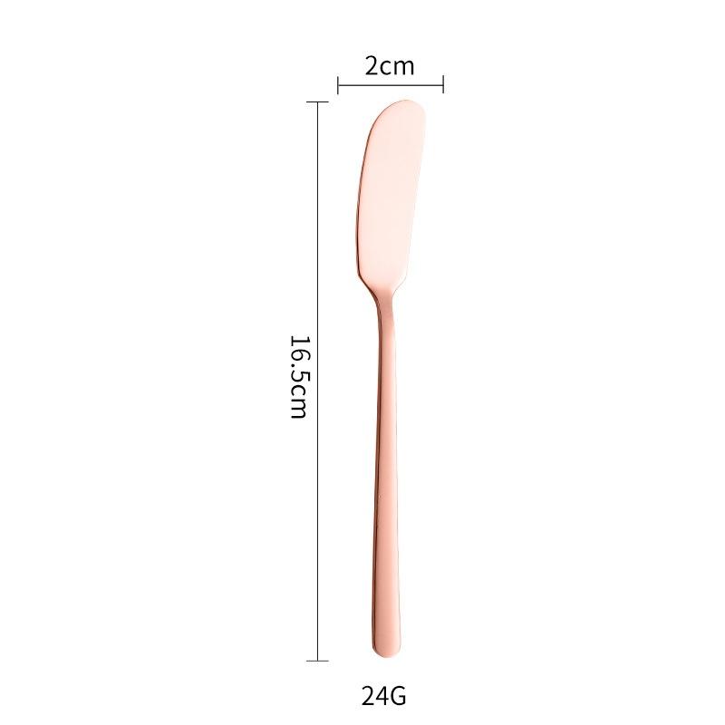 Stainless Steel Butter Knife Cheese Cutting Tool Dessert Jam Spreader Toast Wiper Cream Bread Slicer Kitchen Gadget