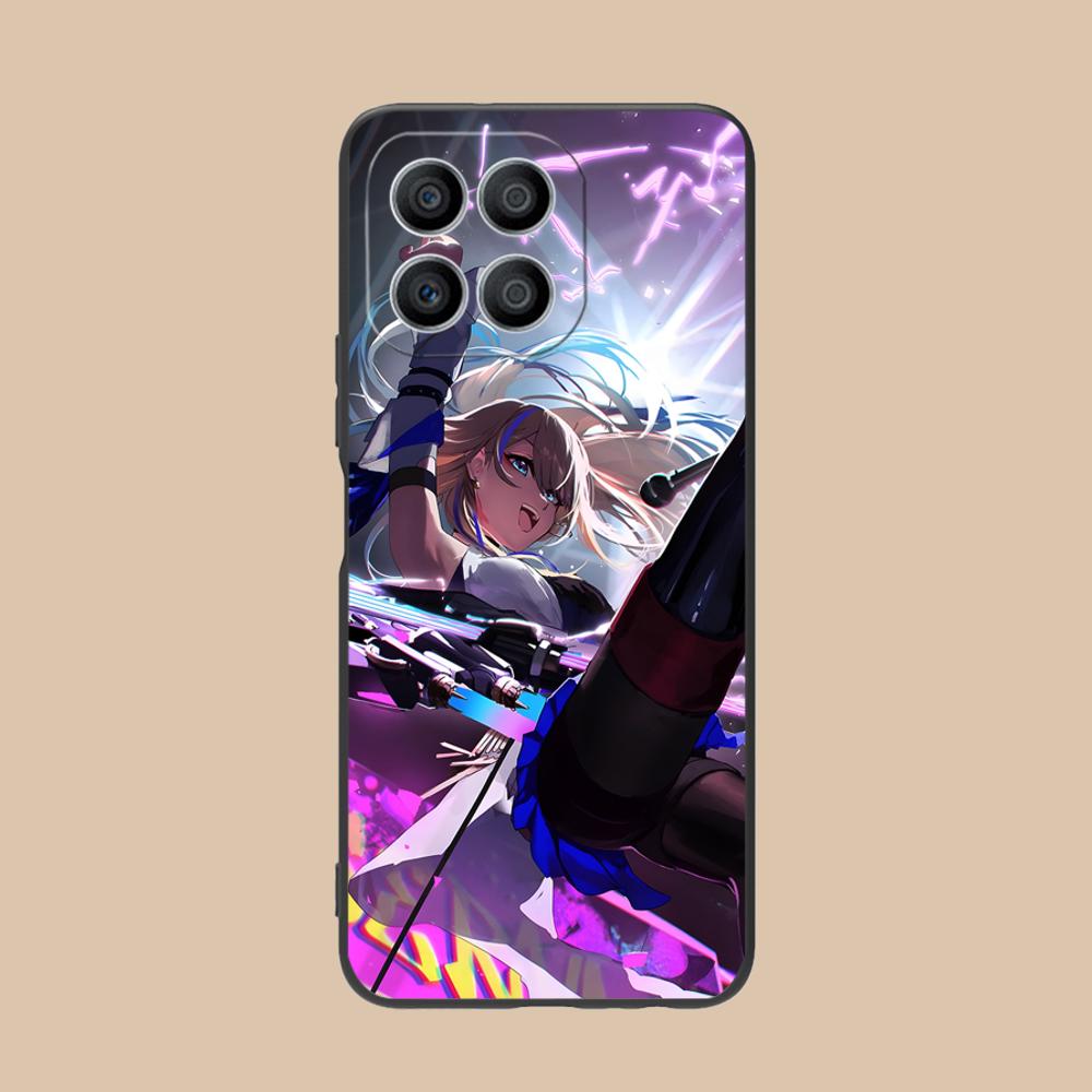 HSR Serval Matte TPU Mobile Phone Case for Honor 90 80 70 60 50 30 20 10 9 8 7 Pro S SE Lite 5G Colorful Printing Cover
