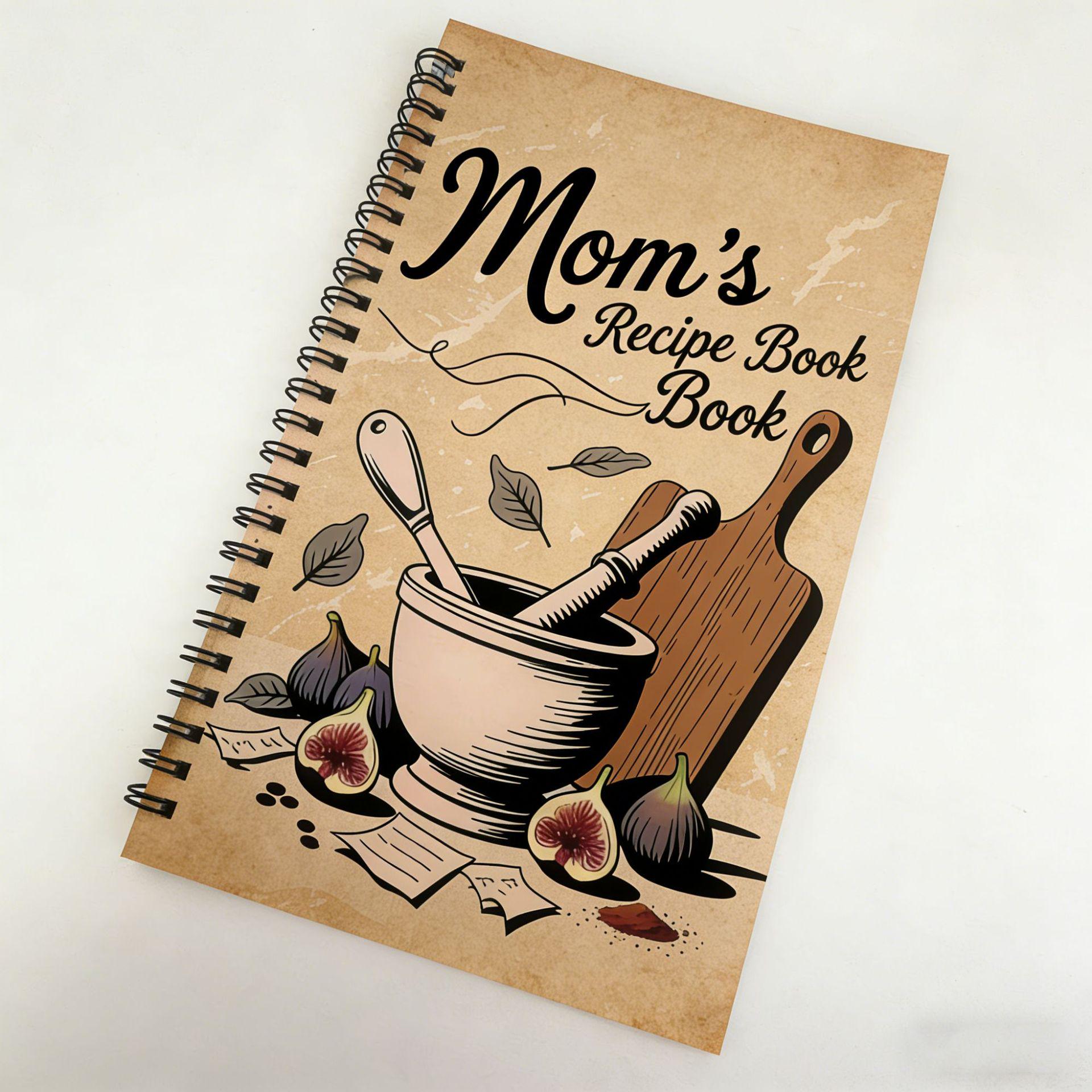 Mom s Kitchen Recipe Notebook: New Hot-Selling Recipe Log Book жёлтый