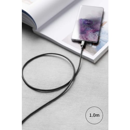 [Set of 2] Anker Highly Durable Nylon USB-C & USB-C 2.0 Cable [PD Compatible/Highly Durable] Compatible with 100W Compatible with iPhone 15 MacBook Pr