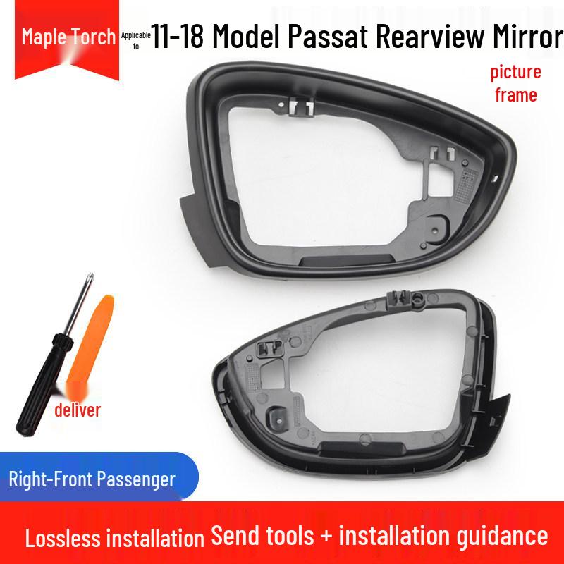 Volkswagen Passat (2011-2018) Rearview Mirror Shell with Turn Signal & Reflective Lamp