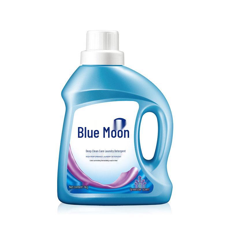 Blue Moon Lavender Laundry Detergent 1kg - 2 Bottles for Household Use