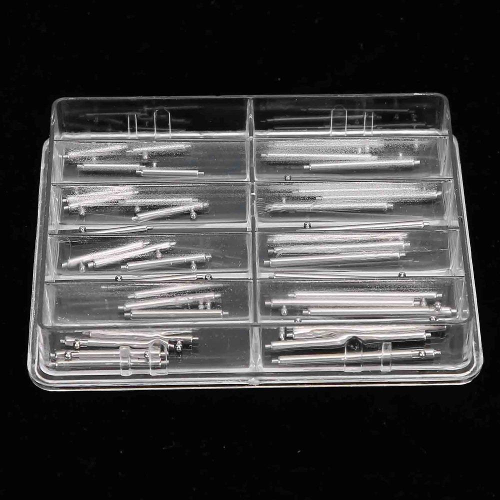 Silver Watch Strap Pins Multiple Sizes Watch Repair Tool Watchband Spring Bar Watch Repair Use