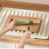 Heat-Resistant Kitchen Drain Mat Non-slip Kitchen Sink Mat Sink Drain Pad  Outdoor Cooking