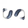 1 Pair Rechargeable Sound Amplifier Bluetooth Stable Transmission Noise Reduction Sound Aid Hearing Device Blue