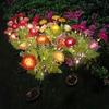 7 Heads LED Simulation Flower Lights Colorful Solar Lawn Lights Solar Lotus Flower Lights  Patio