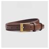 Belt Women's Genuine Leather Retro Jeans with Black Fashion Korean Version Decorative Belt Women's High Sense