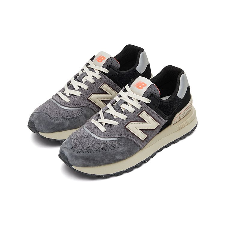 New Balance 574 Legacy Sports Comfort Low Top Running Shoes Unisex Sneaker Black Gray U574LGGE
