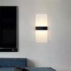 LED Acrylic Wall Light AC85-265V Long Style Living Room Corridor Bedroom 3/6/12W  Bedhead Art Decoration Indoor Wall Lights