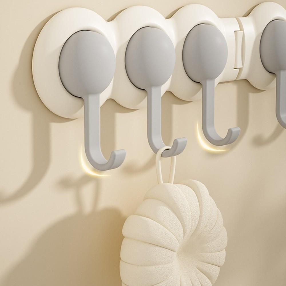 ABS Wall Hooks Wall Mounted Punch-free Hanger Multi-functional Rotating Corner Hook  Living Room