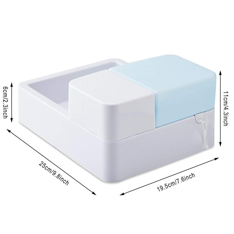 Pet Smart Drinking Fountain Pet Feeding Automatic Circulation Filtering Feeder with UV Sterilization Function