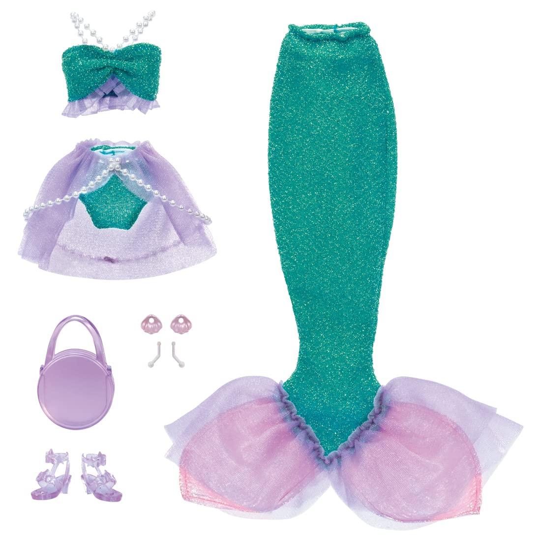 

TAKARA TOMY Платье Licca #Licca #Mermaid Beach Wear Dress Up Play Toy Возраст 3+