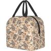 Opossum and Roses Lunch Tote Bag for Women Fashionable Gifts Collapsible Simple Modern DIY Bag Large
