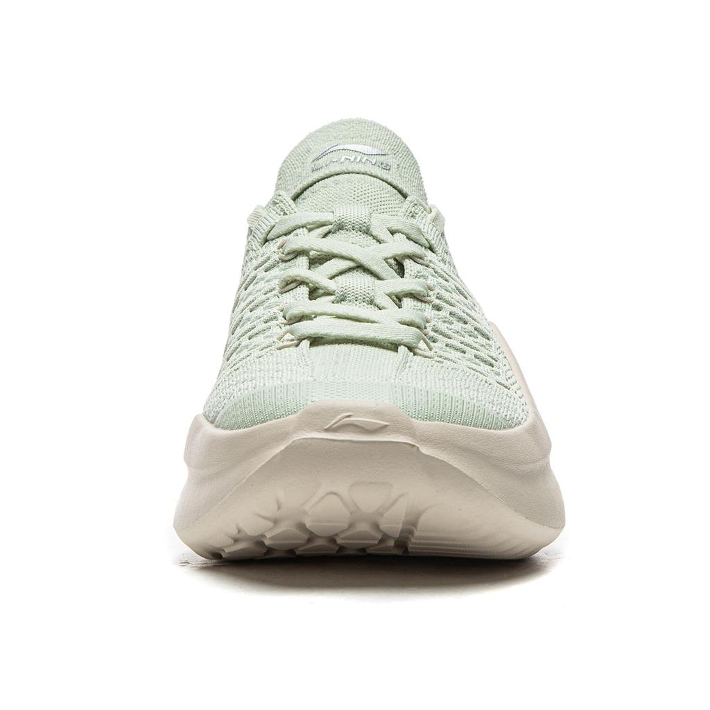 Li Ning Cloud Wave Slip On Cushioning Slip Resistant Abrasion Resistant Lightweight Low top Casual Shoes Women's AGLW052-4