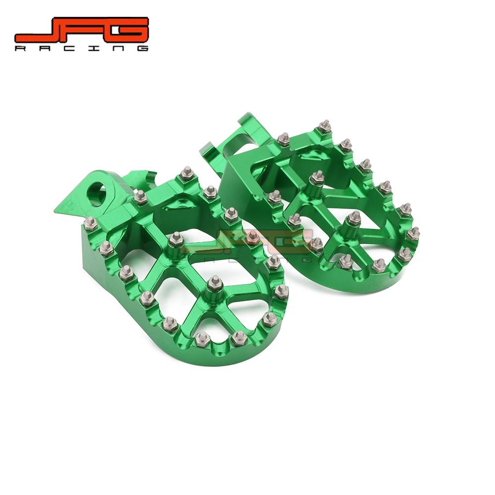 

CNC Aluminum Footpegs for KX125/KX250/KX500 Off-Road Motorcycles 120x60x50 mm