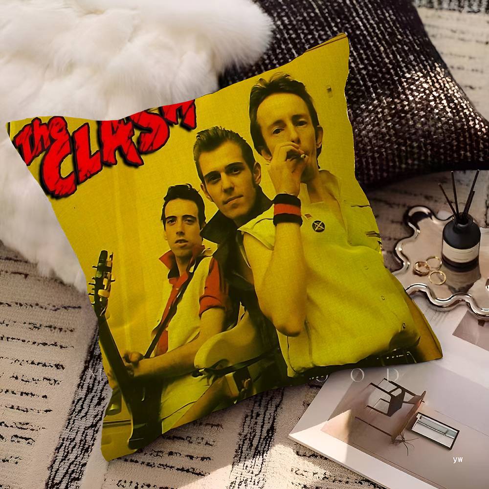 The C-Clash Band Cushion Cover Decorative Pillow Sofa Home Decor Case Pillow Cases