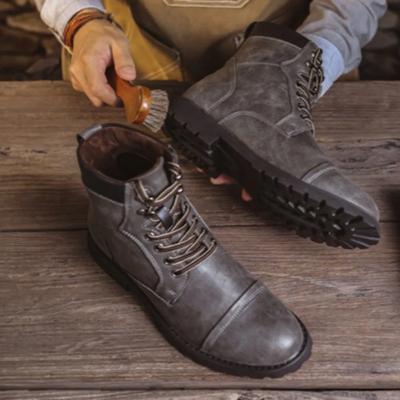 Nouvelles Bottes Tendance pour Hommes Chaussures pour Hommes Chaussures Automne et Hiver Bottines pour Hommes Chaussures Montantes pour Hommes Bottes de Mode pour Hommes