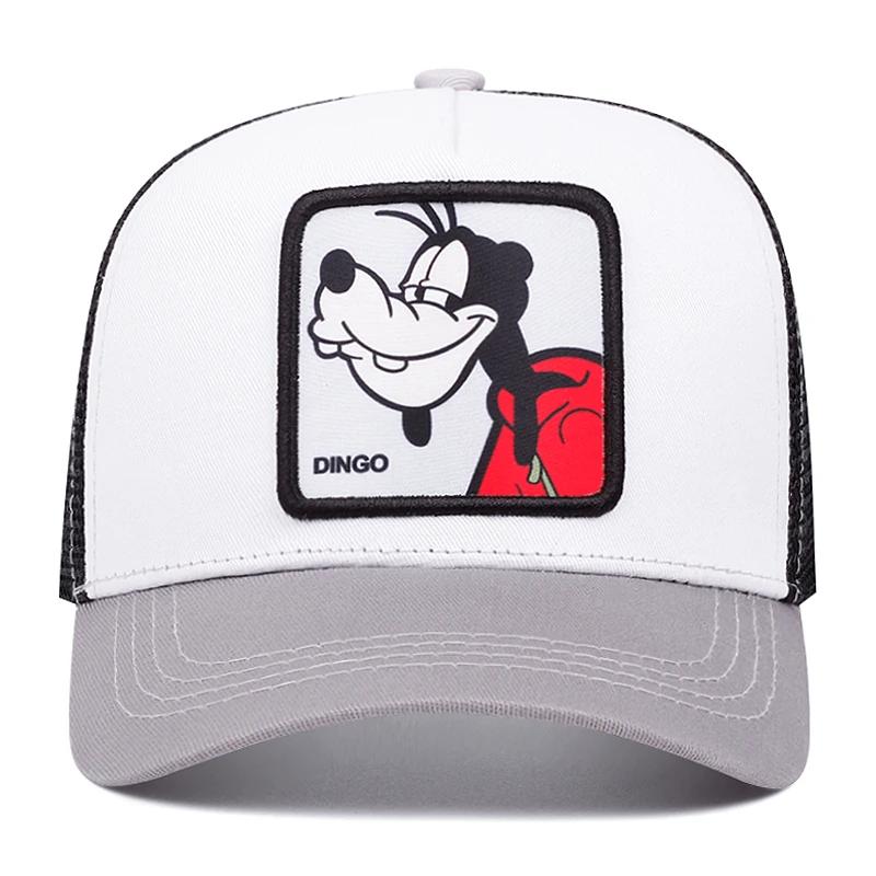 High Quality Brand Anime Cartoon Snapback Cotton Baseball Cap Men Women Hip Hop Dad Mesh Hat Trucker Hat Dropshipping