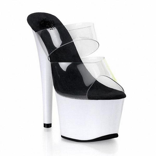 17Cm transparente Kristallschuhe Braut Hochzeitskleid Bankettschuhe Tasche Absatz Tischschuhe Damenschuhe