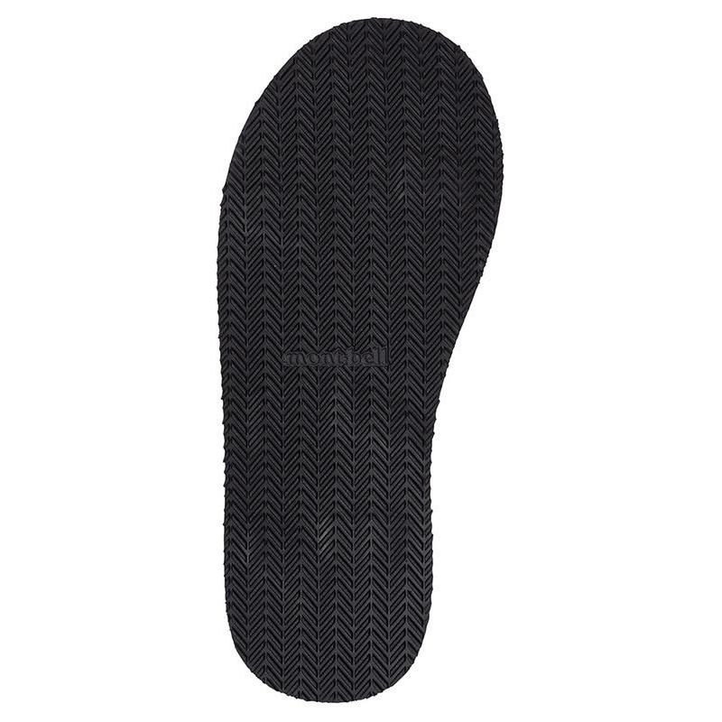 MONTBELL Lightweight, Non-Slip Comfortable Casual Strap Sandals Unisex Black