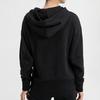 Puma Casual Printed Logo Knit Hoodie Women Tops Black 599197-51