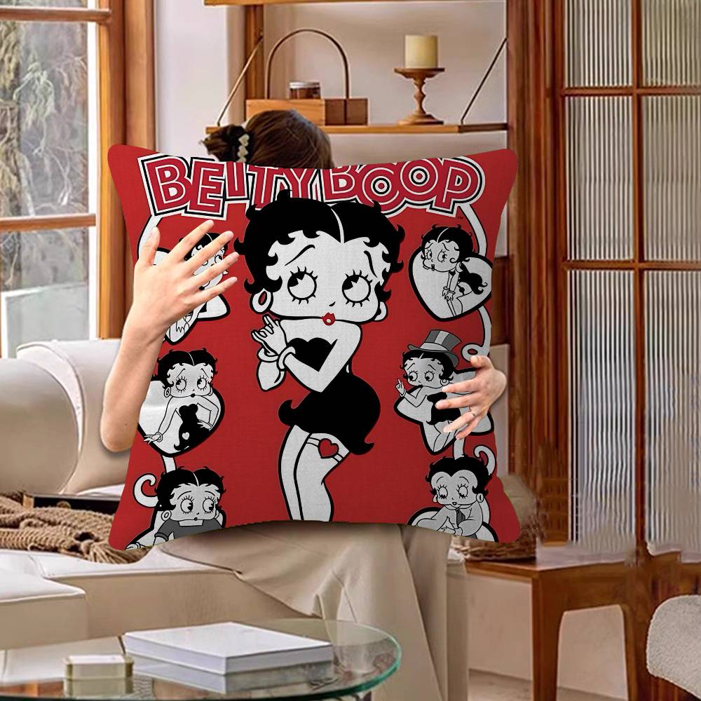 B-Betty-Cute-Boops Lucky Dragon pillow cover sofa cushion cover home room decoration children gift