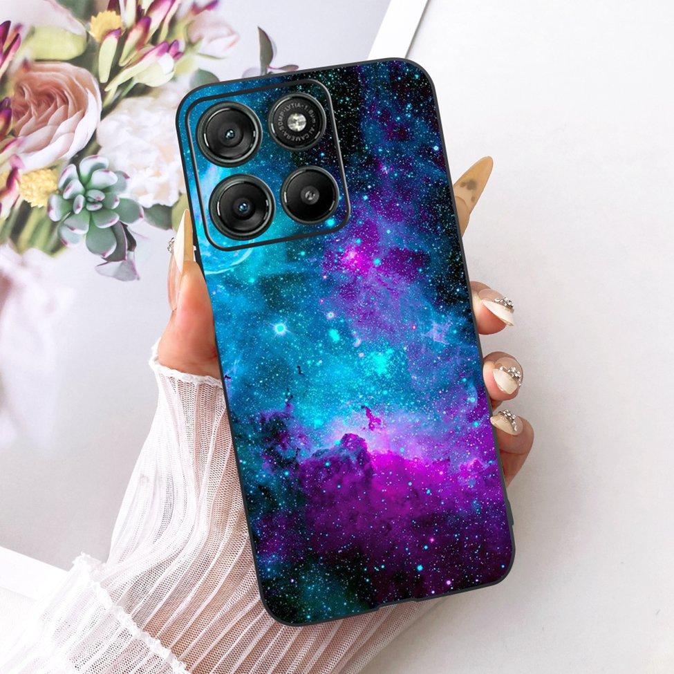 Per Moto G57 Power 5G Custodia Cover Moda Farfalla Gatto Carino Fresco Dipinto Morbido Funda Per Motorola Moto G57 Power 5G Cover del Telefono
