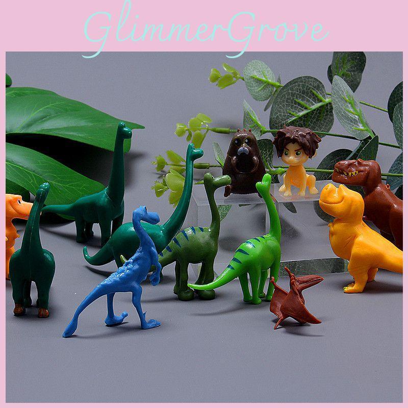 Adorable And Detailed The Good Dinosaur Mini Figures Ideal For Cake Decoration