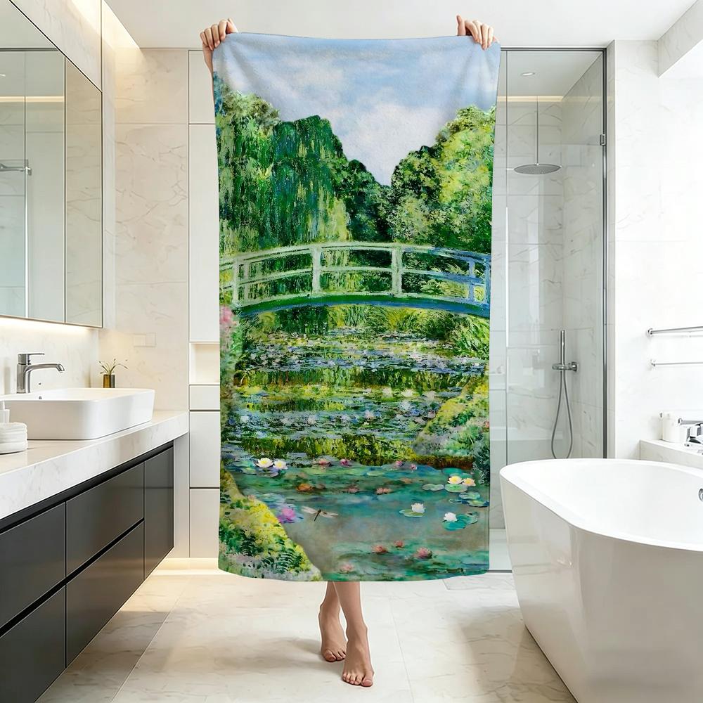 Soft C-Camille PissarroS Towel Five-Star Hotel Quality Eco-Friendly Ultra Soft Thick Towels & Beach Towels