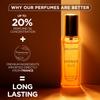 Bella Vita Luxury Honey Oud Eau De Parfum 20ml Unisex Sweet Spicy Long Lasting Premium Fragrance Gift Perfume For Men And Women