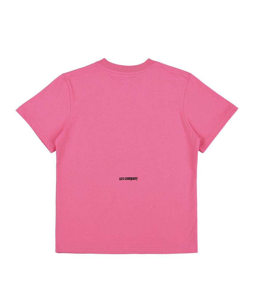 Ialeseuko Wave Logo T-Shirt_Pink