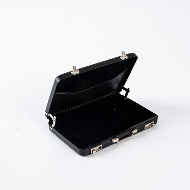 New Aluminum Storage Box Mini Suitcase Bank Card Box Jewelry Case Organizer