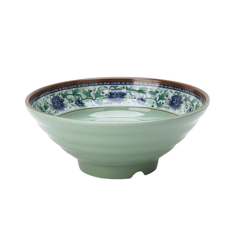 Jingyu Melamine Blue & White Chinese Noodle Bowl