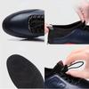Elastic Band Shoes for Men Brand Casual Shoes Men Leather Shoes Soft Flat Business Man Footwear  Elastic Shoe Mouth Sneakers