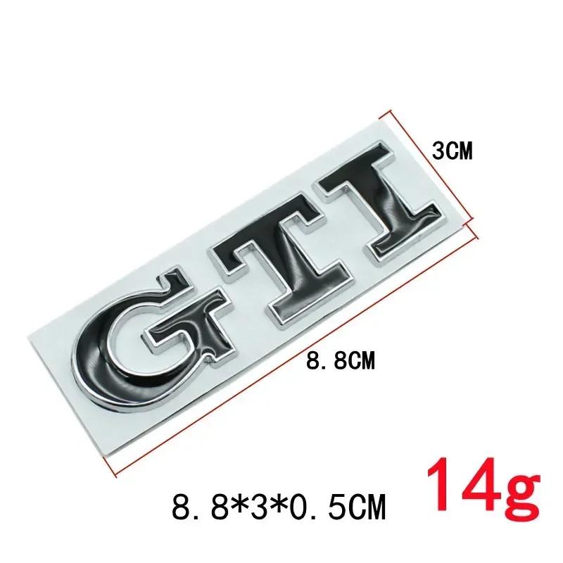 2026 Hot For VOLKSWAGEN VW Metal GTI Logo Car Rear Trunk Emblem Side Sticker for Volkswagen VW Golf 4 5 6 7 8 Polo Jetta Tiguan