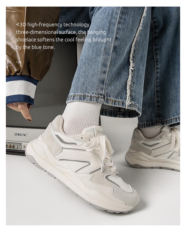 TP007-1L Ladies' Plus Velvet Warm Running Shoes - Autumn/Winter Style