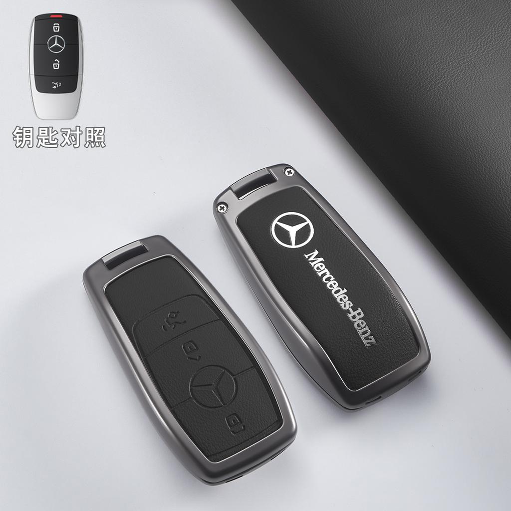 Auto Smart Schlüsselhülle Abdeckung Für Mercedes Benz C E S Klasse GLC CLE EQE W206 W214 W223 S350 S400 S450 E300 Schlüsselanhänger Fob